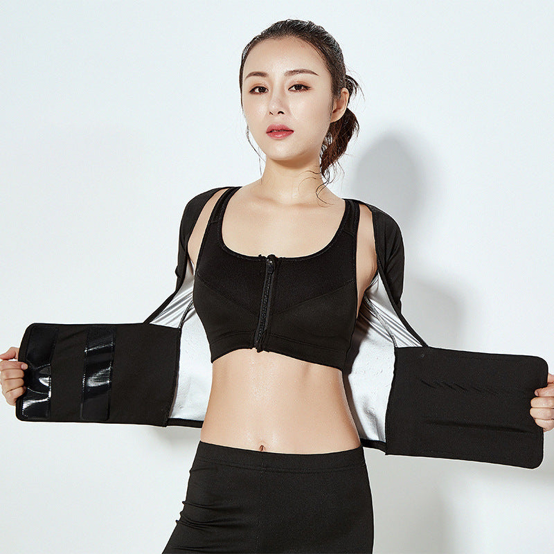 Large code loose breathable sweat pants weight loss yoga pants fitness exercise sweaty Yoga suit woman