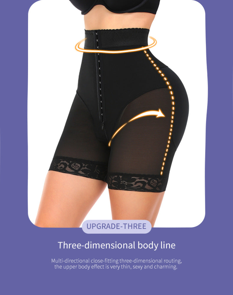 European And American Fat Woman Plus Size Body Shaping Pants