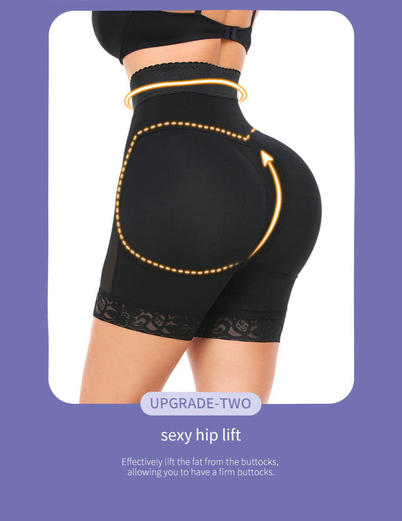 European And American Fat Woman Plus Size Body Shaping Pants