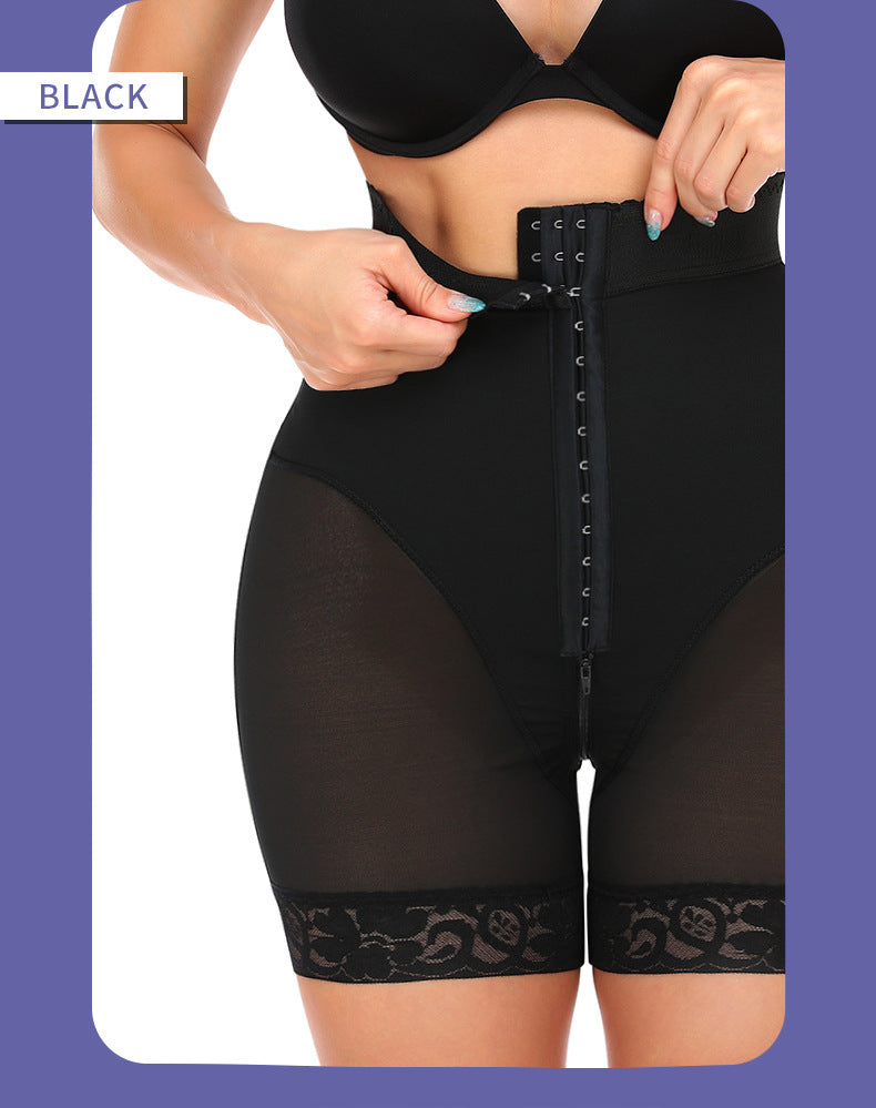 European And American Fat Woman Plus Size Body Shaping Pants