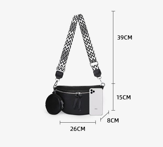 New Fashion Shoulder Leather Women Bag