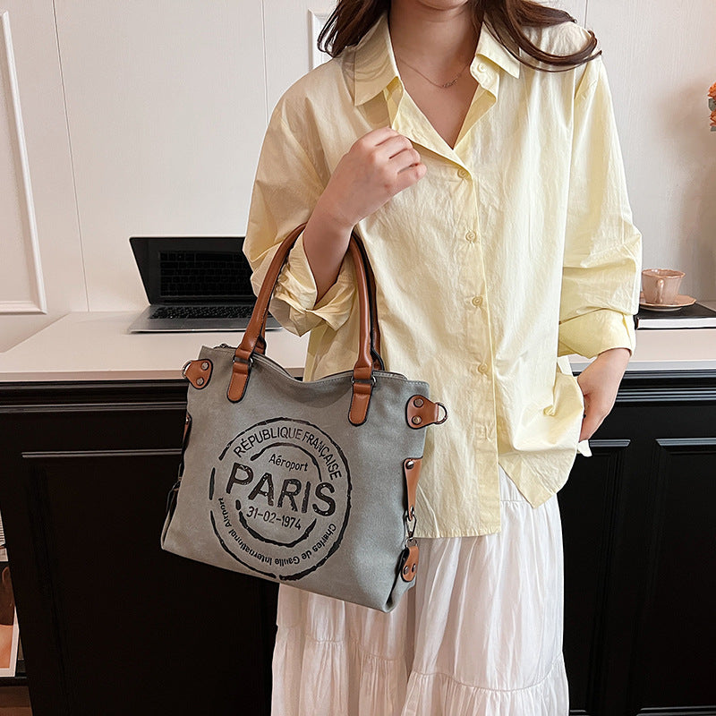 Handheld Canvas New Fashion Women