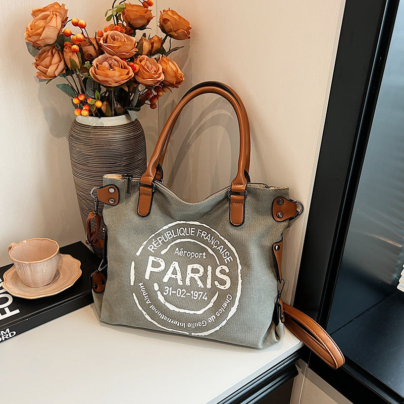 Handheld Canvas New Fashion Women